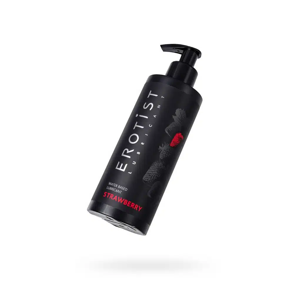 Çilek Aromalı Su Bazlı 250 ml Kayganlaştırıcı Jel - Görsel 2