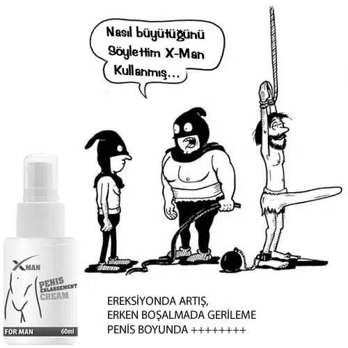 X-Man Üst Düzey Etkili Krem - Görsel 5