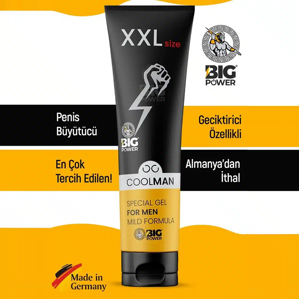 Coolman XXL Penis Bakım Kremi - Görsel 5