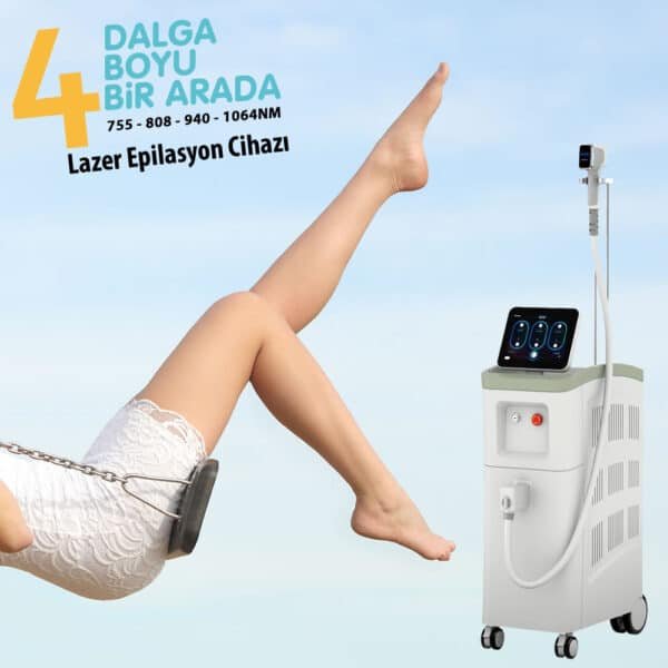 4D Hibrit Diyot Lazer Epilasyon Cihazı - Görsel 6